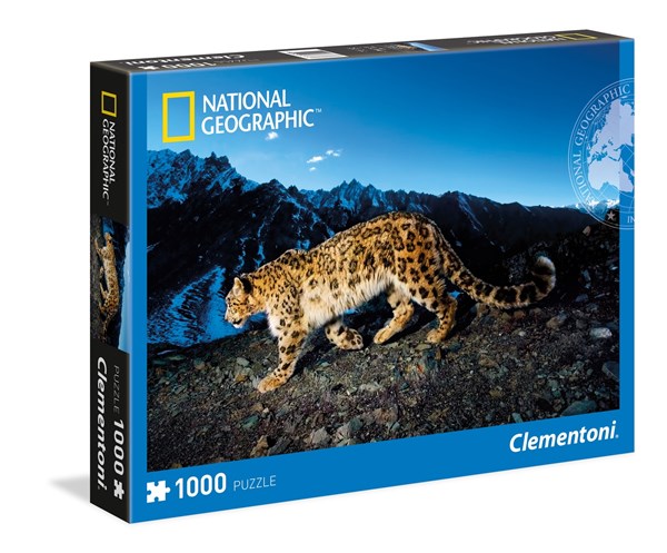 Clementoni (39376) - "Snow Leopard" - 1000 piezas
