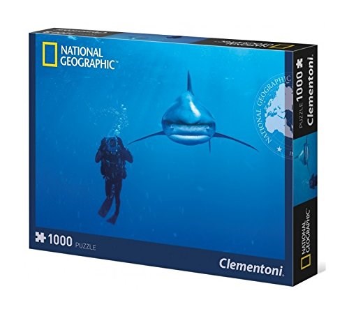 Clementoni (39303) - "Ocean Whitetip Shark" - 1000 piezas