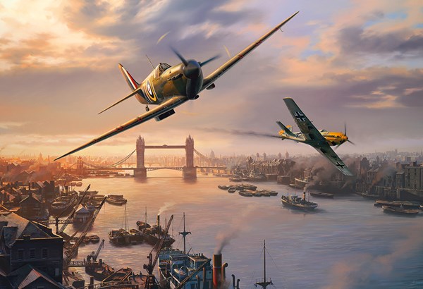 Gibsons (G3112) - Nicolas Trudgian: "Spitfire Skirmish" - 500 piezas
