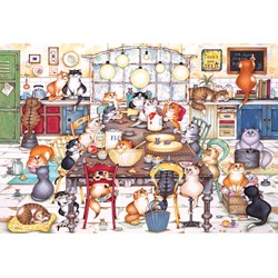 Gibsons (G3105) - Linda Jane Smith: "Cat's Cookie Club" - 500 piezas