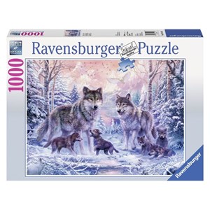 Ravensburger (19146) - "Arctic Wolves" - 1000 piezas