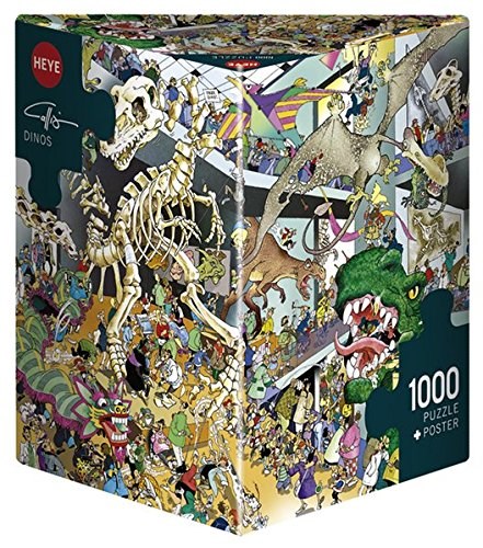 Heye (29409) - Giuseppe Calligaro: "Dinos" - 1000 piezas