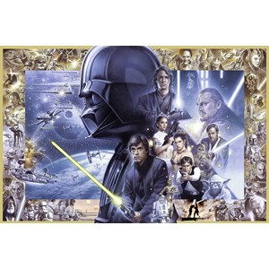 Ravensburger (17431) - "Star Wars Saga" - 5000 piezas