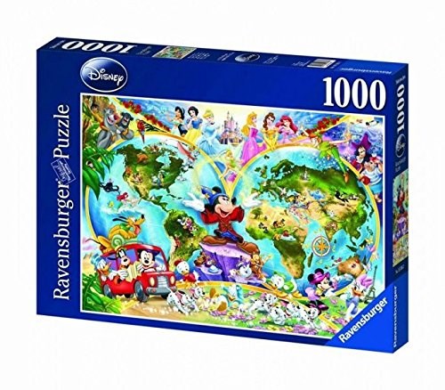 Ravensburger (15785) - "Disney World Map" - 1000 piezas