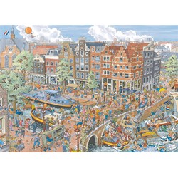 Ravensburger (19192) - "Amsterdam" - 1000 piezas