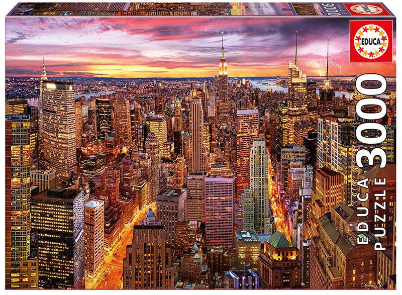 Educa (17131) - Manhattan Skyline - 3000 piezas