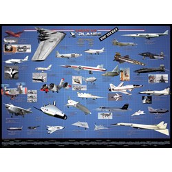 Eurographics (6000-0248) - "American X-Planes" - 1000 piezas