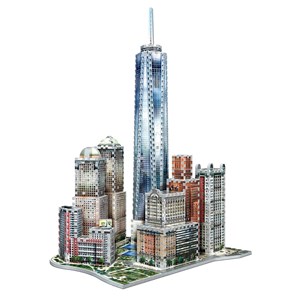 Wrebbit (W3D-2012) - "New York City: World Trade" - 875 piezas