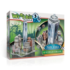 Wrebbit (W3D-2012) - "New York City: World Trade" - 875 piezas