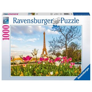Ravensburger (19525) - "Eiffel Tulips" - 1000 piezas