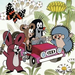 Ravensburger (09209) - "On the Move with the Mole" - 49 piezas