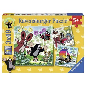 Ravensburger (09209) - "On the Move with the Mole" - 49 piezas