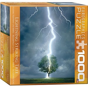 Eurographics (8000-4570) - "Lightning Striking Tree" - 1000 piezas