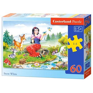 Castorland (B-06557) - "Snow White" - 60 piezas