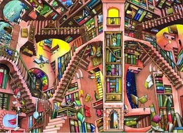 Anatolian (PER3149) - Colin Thompson: "Library" - 1000 piezas