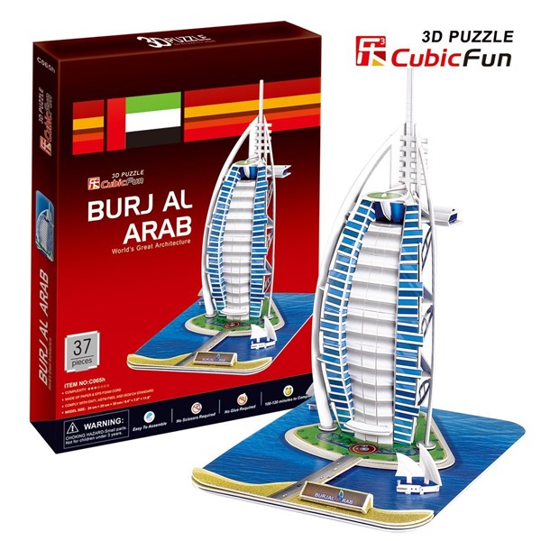 Cubic Fun (C065H-2) - "Burjal-Arab" - 37 piezas