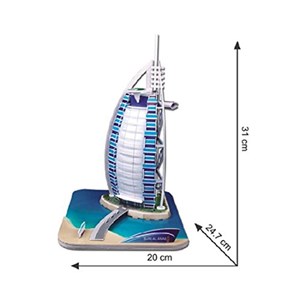 Cubic Fun (C065H-2) - "Burjal-Arab" - 37 piezas