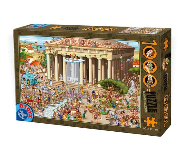 D-Toys (61218-CC04) - "Acropolis" - 1000 piezas