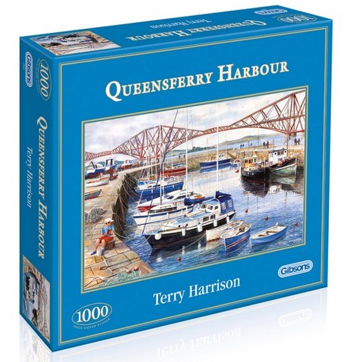 Gibsons (G6089) - Terry Harrison: "Queensferry Fishing Harbour" - 1000 piezas