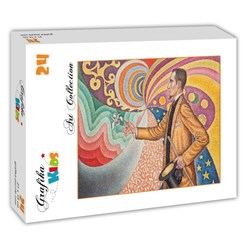 Grafika (00297) - Paul Signac: "Portrait of Félix Fénéon, 1890" - 24 piezas