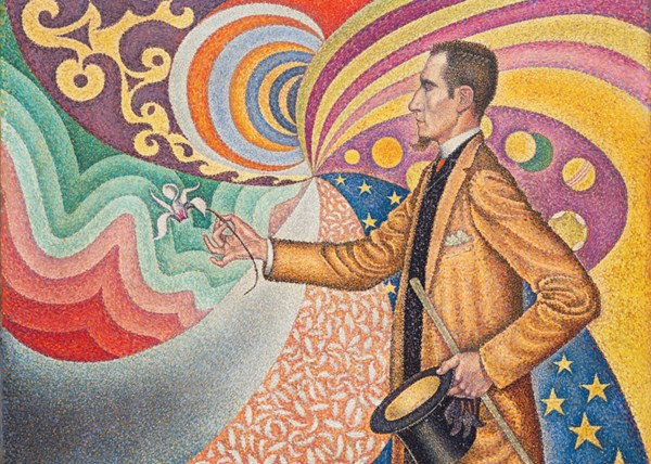 Grafika (00297) - Paul Signac: "Portrait of Félix Fénéon, 1890" - 24 piezas