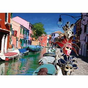 D-Toys (62154-EC10) - "Burano, Italy" - 1000 piezas