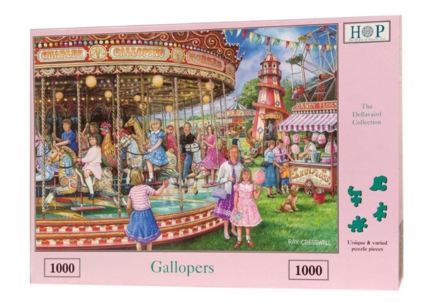 The House of Puzzles (3190) - "Gallopers" - 1000 piezas