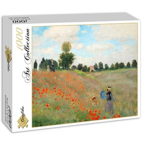 Grafika (00057) - Claude Monet: "Poppy Field" - 1000 piezas