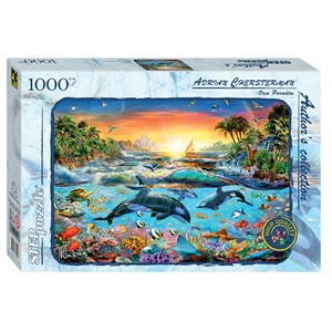 Step Puzzle (79529) - "Orca Paradise" - 1000 piezas