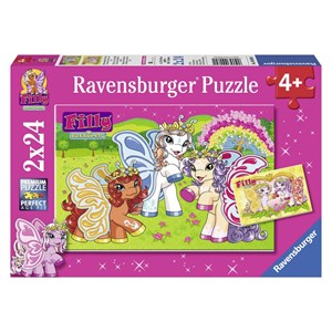 Ravensburger (09089) - "Fabulous World of Filly" - 24 piezas