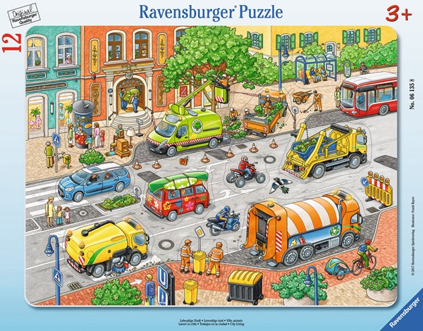 Ravensburger (06135) - "Living City" - 12 piezas
