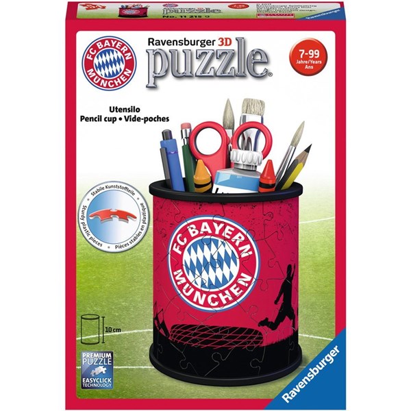 Ravensburger (11215) - "Pencil Cup: FC Bayern" - 54 piezas
