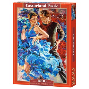 Castorland (C-103287) - "Dance in the Turquoise Tones" - 1000 piezas