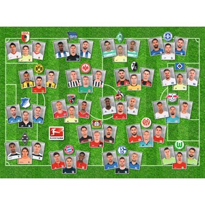 Ravensburger (13212) - "German Football Liga" - 300 piezas