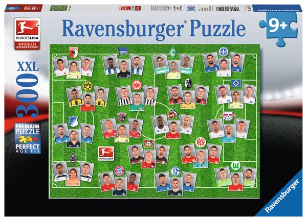 Ravensburger (13212) - "German Football Liga" - 300 piezas