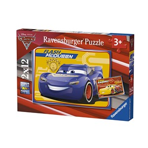Ravensburger (07614) - "Cars 3" - 12 piezas