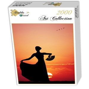 Grafika (01202) - "Flamenco at Sunset" - 2000 piezas