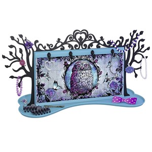 Ravensburger (12079) - "Jewellery Tree Animal Trend" - 108 piezas