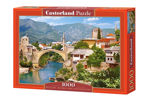 Castorland (C-102495) - "Mostar, Bosnia-Herzegovina" - 1000 piezas