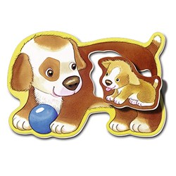 Ravensburger (07176) - "Baby Animals" - 2 piezas