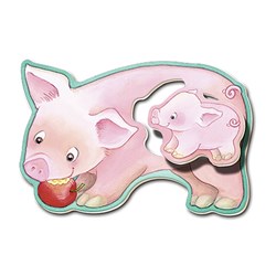 Ravensburger (07176) - "Baby Animals" - 2 piezas