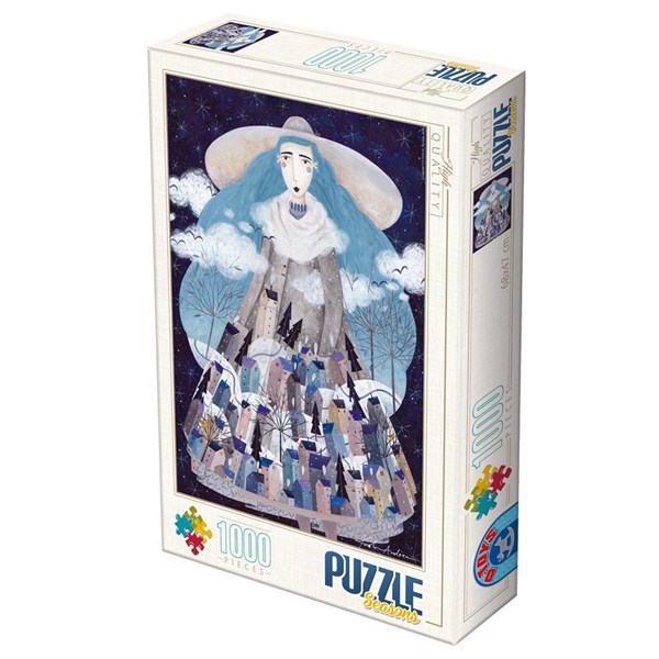 D-Toys (74102-KA04) - Kurti Andrea: "Winter" - 1000 piezas
