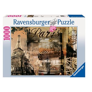 Ravensburger (15729) - "Parisian Memories" - 1000 piezas