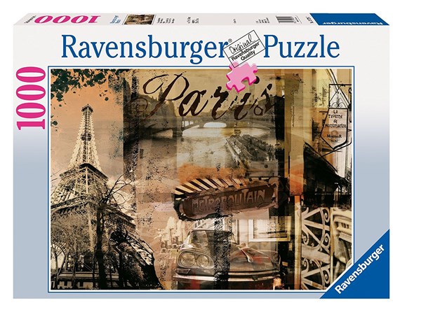 Ravensburger (15729) - "Parisian Memories" - 1000 piezas