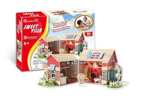 Cubic Fun (P615H) - "Sweet Villa" - 84 piezas