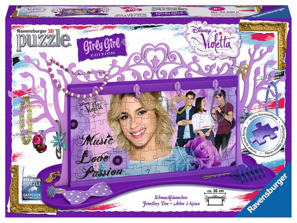Ravensburger (12092) - "Jewellery Tree, Violetta" - 108 piezas