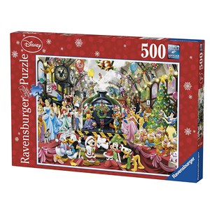 Ravensburger (14739) - "Disney, Christmas Train" - 500 piezas