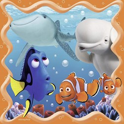 Ravensburger (06871) - "Dory + Memory" - 25 36 49 piezas