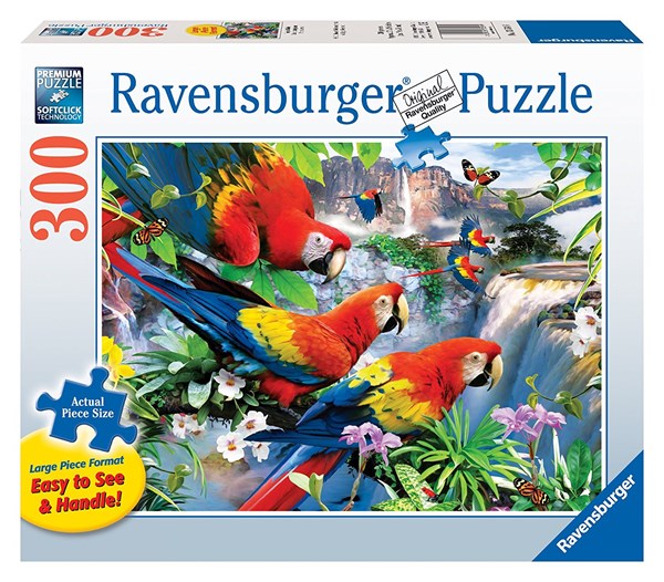 Ravensburger (13534) - Howard Robinson: "Tropical Birds" - 300 piezas