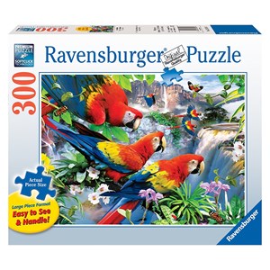 Ravensburger (13534) - Howard Robinson: "Tropical Birds" - 300 piezas